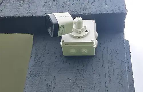 professionally installed CCTV system